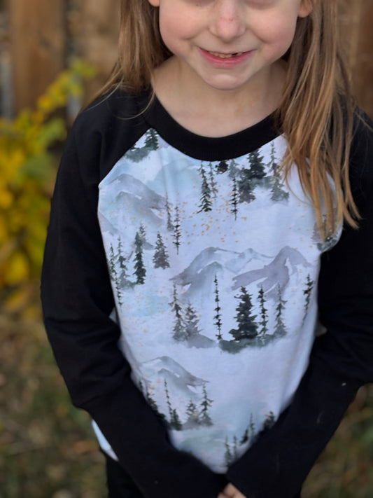 Grow With Me Raglan Crew- Made to Order